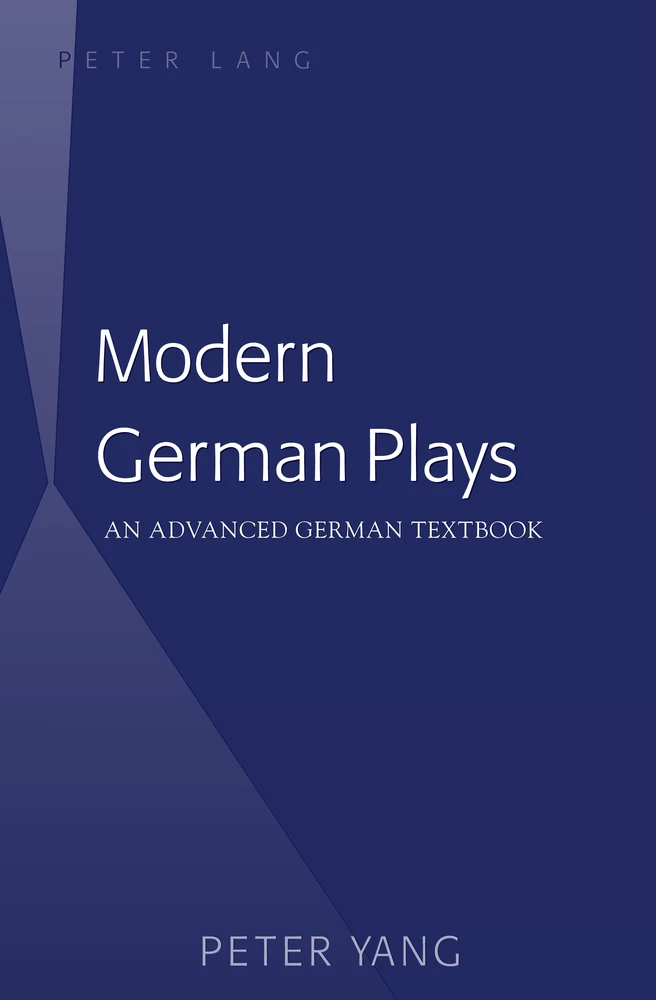 Title: Modern German Plays