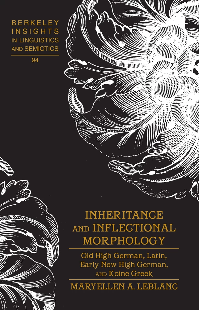 Title: Inheritance and Inflectional Morphology
