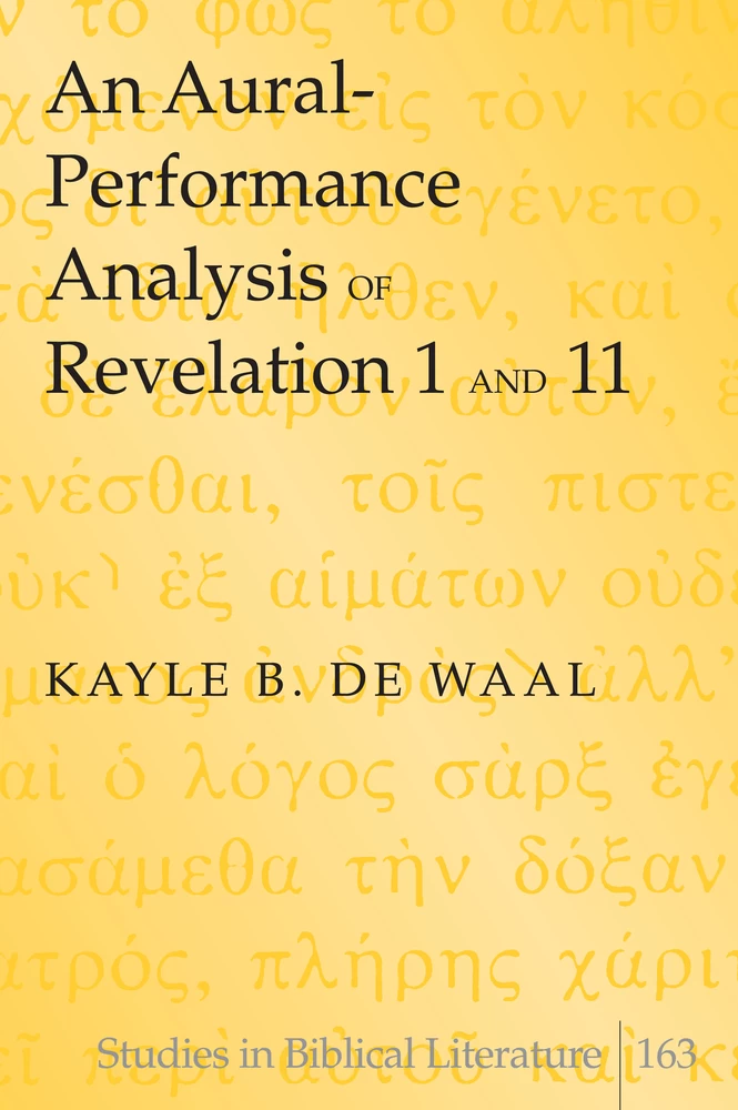 Title: An Aural-Performance Analysis of Revelation 1 and 11