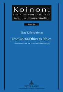 Title: From Meta-Ethics to Ethics
