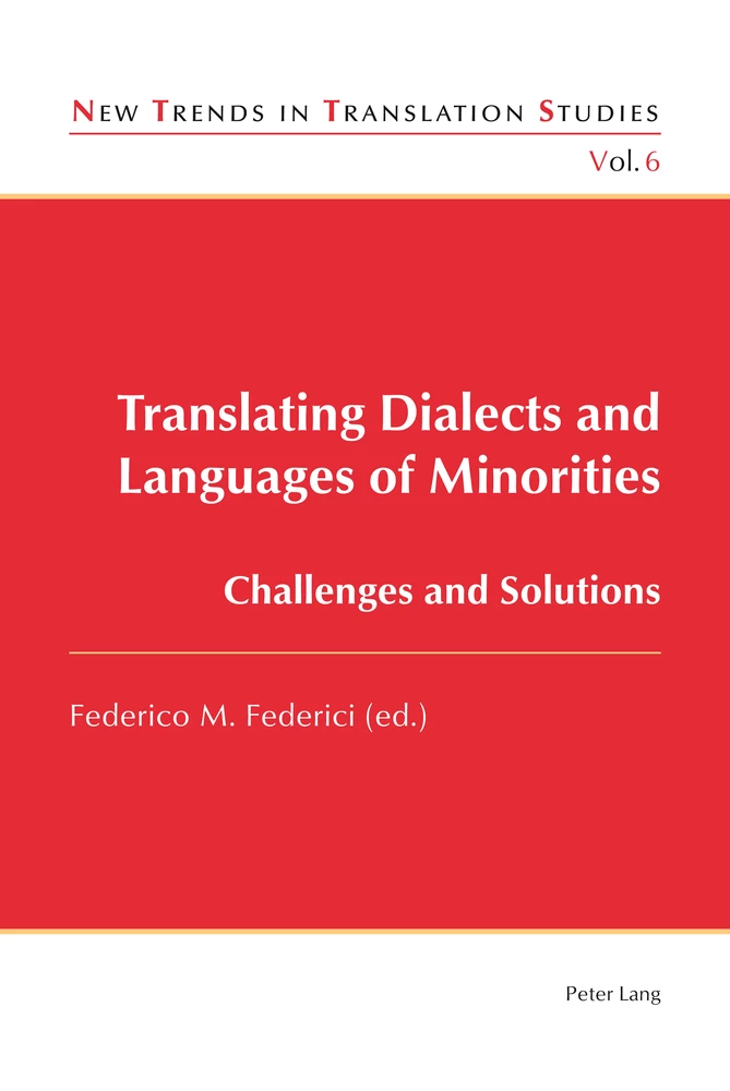 Title: Translating Dialects and Languages of Minorities