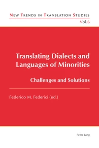 Titre: Translating Dialects and Languages of Minorities