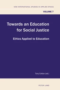 Title: Towards an Education for Social Justice