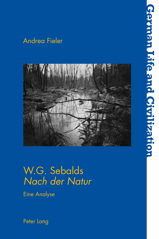Titel: W.G. Sebalds «Nach der Natur»