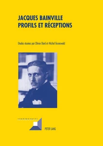 Title: Jacques Bainville - Profils et réceptions
