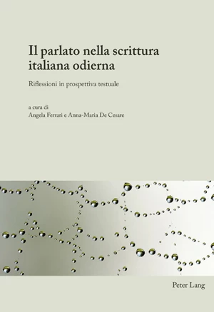 Title: Il parlato nella scrittura italiana odierna