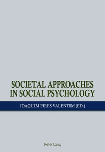 Title: Societal Approaches in Social Psychology