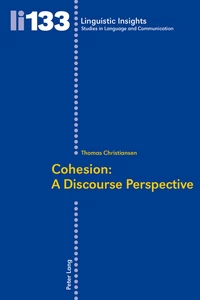 Title: Cohesion: A Discourse Perspective