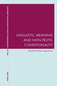 Title: Linguistic Meaning and Non-Truth-Conditionality