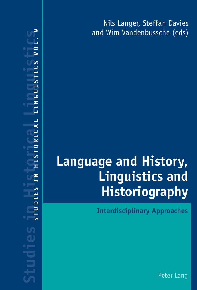 Title: Language and History, Linguistics and Historiography
