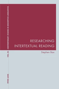 Title: Researching Intertextual Reading