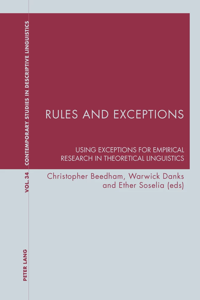 Title: Rules and Exceptions