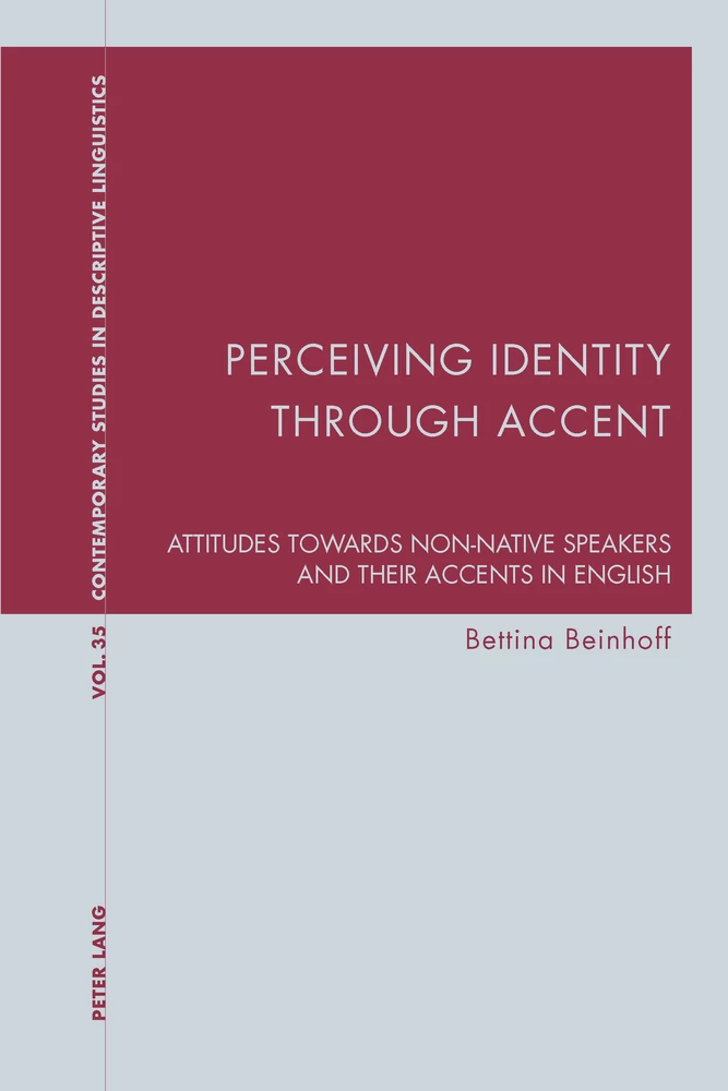 Title: Perceiving Identity through Accent