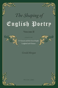 Title: The Shaping of English Poetry- Volume II