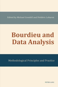 Title: Bourdieu and Data Analysis
