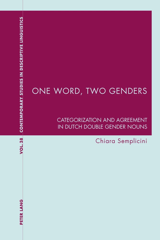 Title: One Word, Two Genders