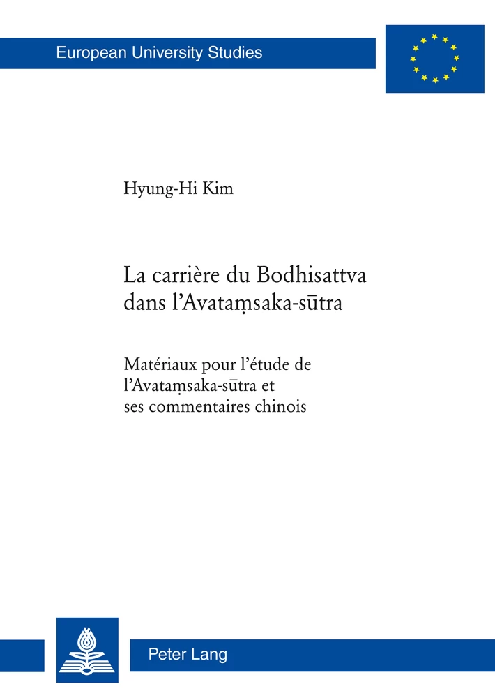 Title: La carrière du Bodhisattva dans l’Avataṃsaka-sūtra