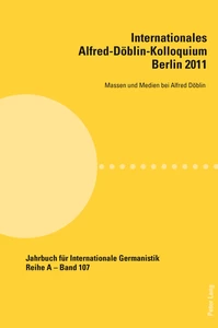 Title: Internationales Alfred-Döblin-Kolloquium- Berlin 2011