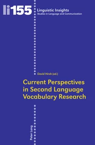 Title: Current Perspectives in Second Language Vocabulary Research