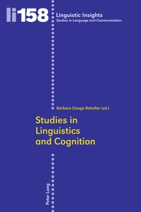 Title: Studies in Linguistics and Cognition