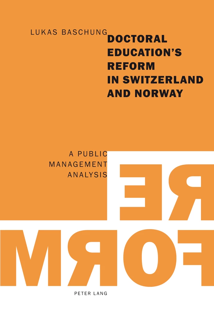 Title: Doctoral Education’s Reform in Switzerland and Norway