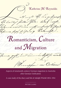 Title: Romanticism, Culture and Migration