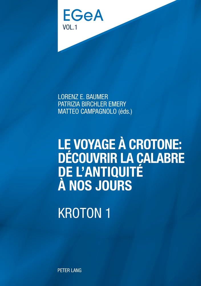 Titre: Le voyage à Crotone : découvrir la Calabre de l’Antiquité à nos jours- KROTON 1