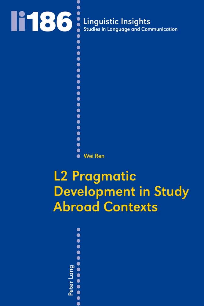 Title: L2 Pragmatic Development in Study Abroad Contexts