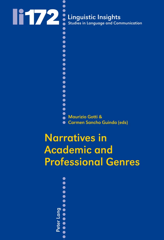 Title: Narratives in Academic and Professional Genres