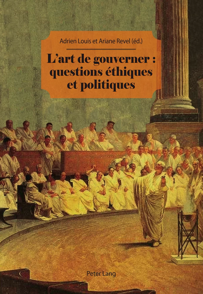 Titre: L’art de gouverner : questions éthiques et politiques