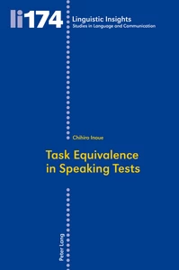 Title: Task Equivalence in Speaking Tests