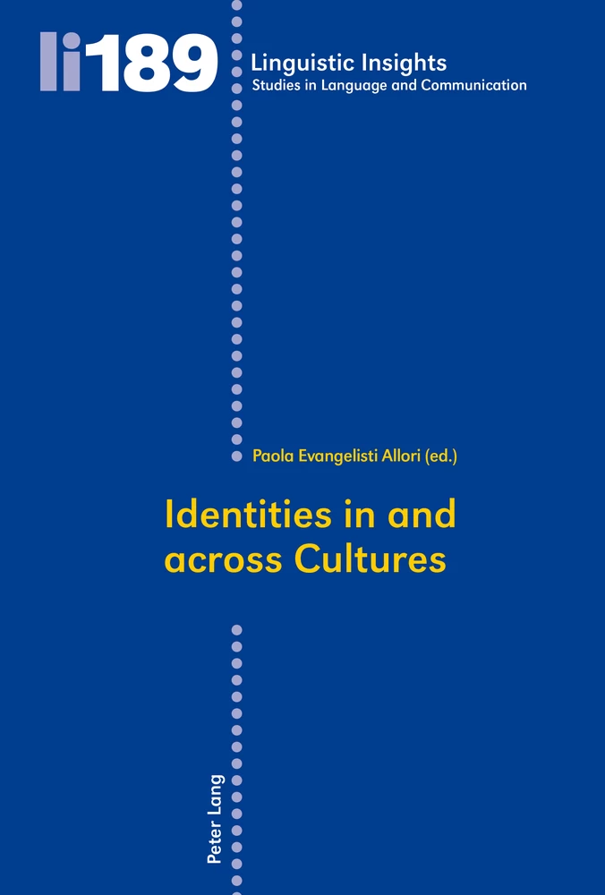 Title: Identities in and across Cultures