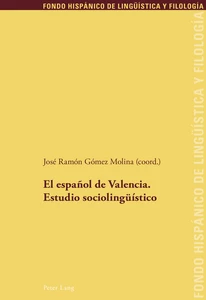 Title: El español de Valencia. Estudio sociolingüístico
