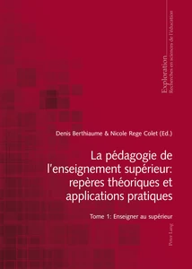 Title: La pédagogie de l’enseignement supérieur : repères théoriques et applications pratiques
