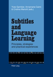 Title: Subtitles and Language Learning