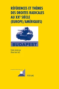 Title: Références et thèmes des droites radicales au XX e  siècle (Europe/Amériques)