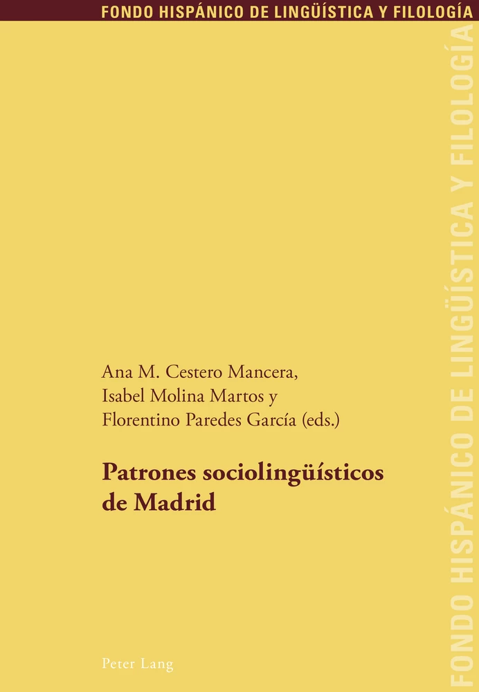 Title: Patrones sociolingüísticos de Madrid