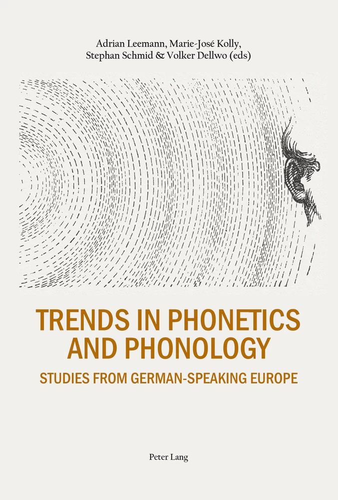 Trends in Phonetics and Phonology - Peter Lang Verlag