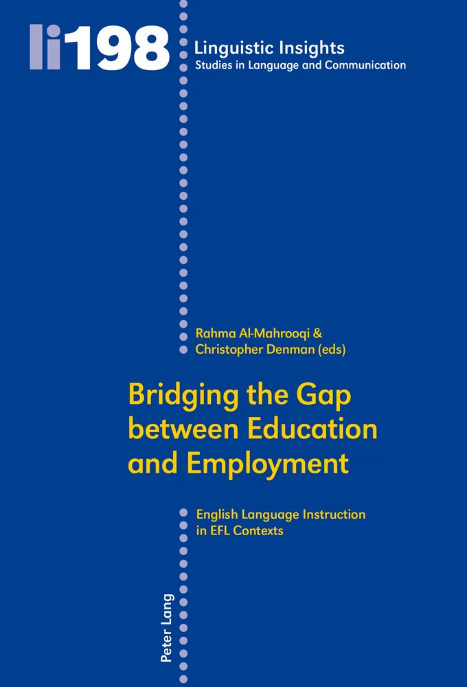 Title: Bridging the Gap between Education and Employment