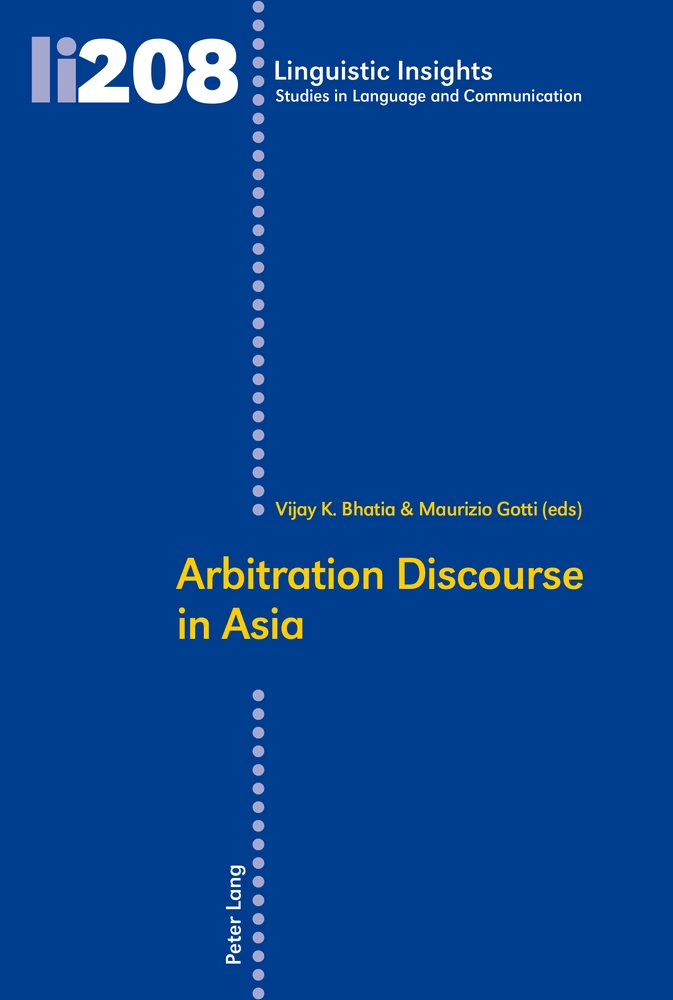 Title: Arbitration Discourse in Asia