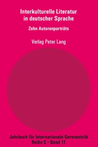 Title: Interkulturelle Literatur in deutscher Sprache