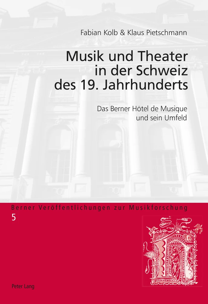Titel: Musik und Theater in der Schweiz des 19. Jahrhunderts