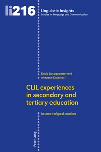 Title: CLIL experiences in secondary and tertiary education