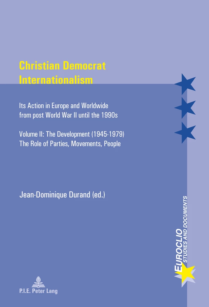 Title: Christian Democrat Internationalism