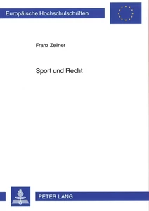 Title: Sport und Recht