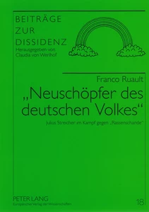 Title: «Neuschöpfer des deutschen Volkes»