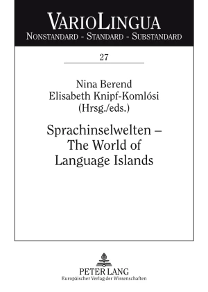 Titel: Sprachinselwelten – The World of Language Islands