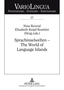 Titel: Sprachinselwelten – The World of Language Islands
