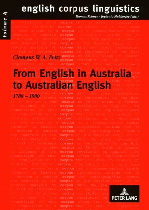 Title: From English in Australia to Australian English