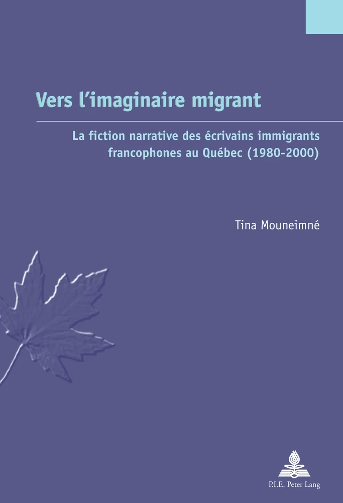 Titre: Vers l’imaginaire migrant